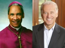 Bishop John Richard / Vice president-elect Joe Biden