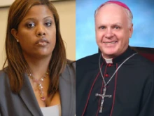 Stephanie Rawlings-Blake / Archbishop of Baltimore Edwin F. O’Brien 