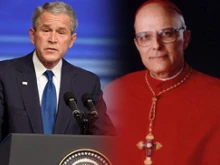 President George W. Bush / Cardinal Francis George