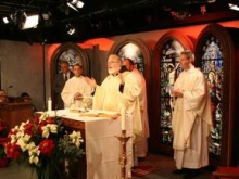 Cardinal Sean O'Malley of Boston celebrates Mass for shut-ins