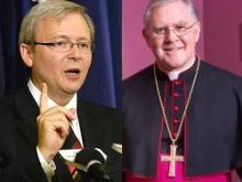 Prime Minister Kevin Rudd / Archbishop Mark Coleridge