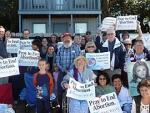 Pensacola pro-lifers celebrate their victory. 