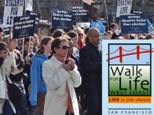 Walk for Life West Coast participants