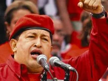 President of Venezuela Hugo Chavez.