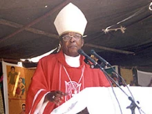 Cardinal Archbishop of Nairobi John Njue.  