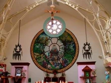 The interior of the Cathedral of the Assumption in Kathmandu