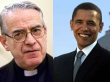 Fr. Federico Lombardi / President-elect Barack Obama