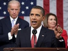 President Obama addresses a joint session of Congress. 