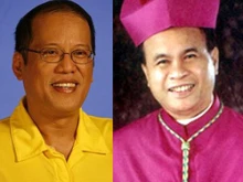 President Benigno Aquino III / Bishop Nereo Odchimar