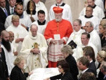 Cardinal O'Malley at Ted Kennedy's funeral