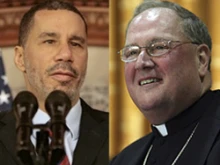 Governor David Paterson and Archbishop Timothy Dolan