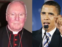 Cardinal James Stafford / President-elect Barack Obama