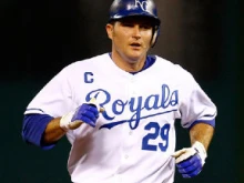 Mike Sweeney as a Kansas City Royal