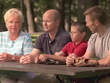 Yolande Dumont appearing in the Protect Maine Equality ad