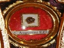 A relic of St. Agustine