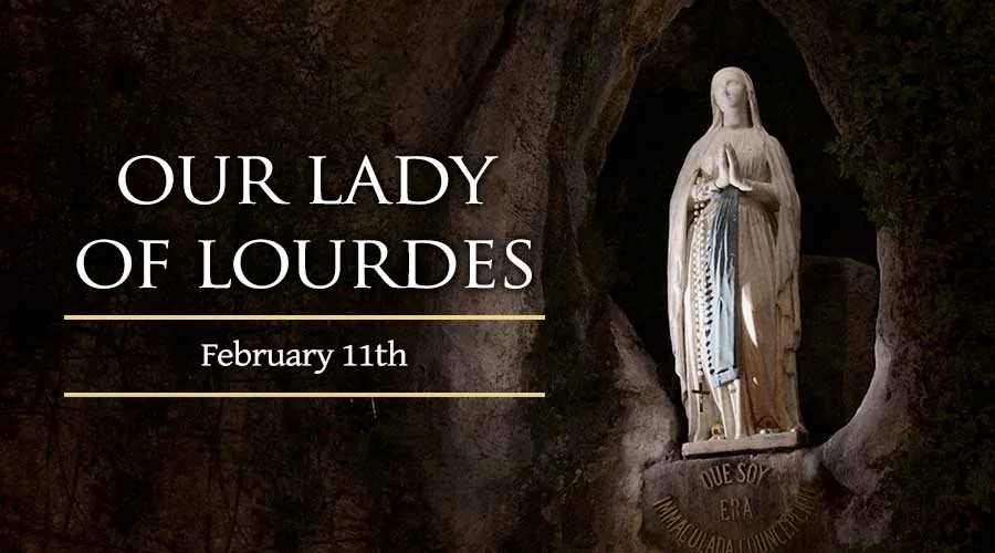 Image result for our lady of lourdes