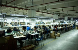 Factory in Shenzhen, China.   BartlomiejMagierowski/Shutterstock