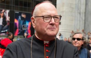 Cardinal Timothy Dolan attends Columbus Day parade in New York City.   lev radin / Shutterstock