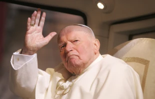 Pope John Paul II celebrates the Feast Day of the Immaculate Conception in Rome, December 08, 2004.   giulio napolitano/Shutterstock