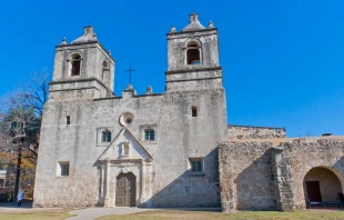 Historic mission church in Texas.   Irina Mos/Shutterstock