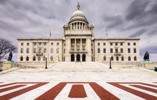 Rhode Island State House in Providence, Rhode Island. Via Shutterstock 