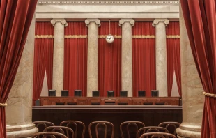 Chamber of the US Supreme Court.   Erik Cox Photography / Shutterstock