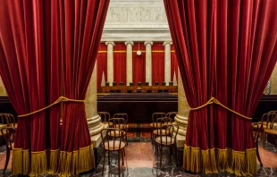 The interior of the United States Supreme Court.   Shutterstock