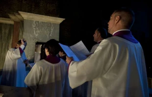 The Sistine Chapel Choir performs at Westminster Cathedral, May 6, 2012.   Mazur/catholicnews.org.uk