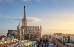 Vienna skyline with St. Stephen's Cathedral, Vienna, Austria. Credit: mrgb/Shutterstock