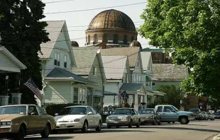 The dome of St. Casimir Church in Buffalo, New York Credit: Chuck LaChiusa