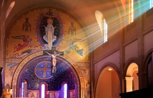 A view from in St. Michael's Abbey in Orange County, California. Credit: St. Michael's Abbey