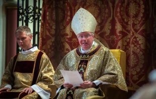 Bishop Philip Egan of Portsmouth, England, pictured on May 21, 2015. Mazur/catholicnews.org.uk.