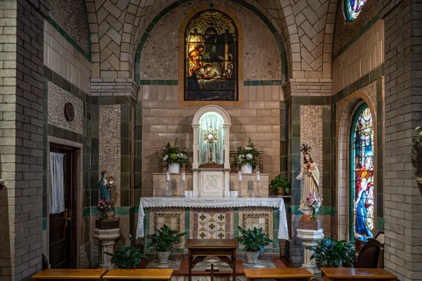 A chapel in the Basilica of St. Lawrence in Asheville, North Carolina. Credit: Zak Rutherford