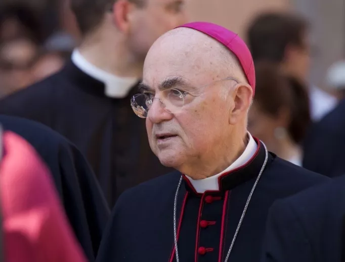 Archbishop Carlo Viganò. Credit: Edward Pentin/National Catholic Register