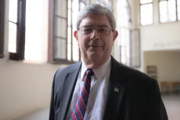 George Weigel at the Angelicum in Rome, May 18, 2022.