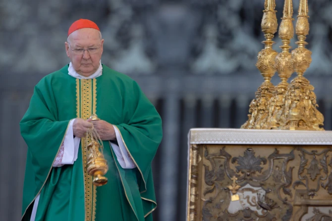 Mass for the World Meeting of Families 2022 in Rome on June 25, 2022.