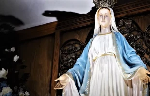 Our Lady of Champion statue at the national shrine in Champion, Wisconsin. Credit: EWTN