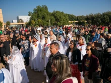 Approximately 3,000 people came together for the Archdiocese of Los Angeles’ 11th annual OneLife LA event on Jan. 18, 2025. While previously held as a walk through the streets of Los Angeles, OneLife LA was moved to the Cathedral of Our Lady of the Angels in downtown L.A. due to unhealthy air caused by the region’s wildfires and the acute need of police in other parts of the city.