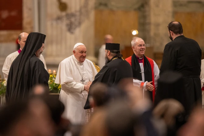 Pope Francis ecumenical vespers