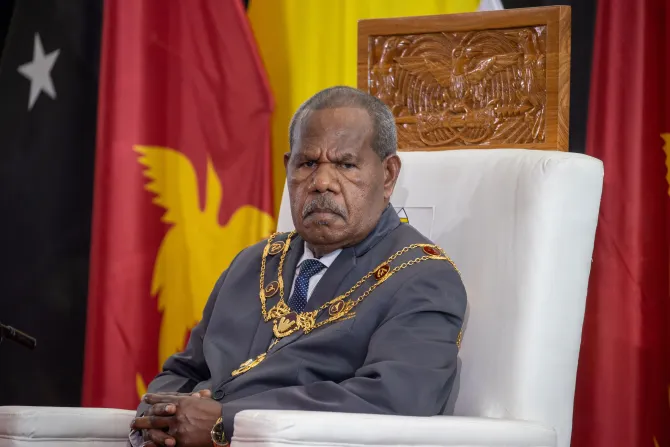 Governor General Sir Bob Bofeng Dadae PNG