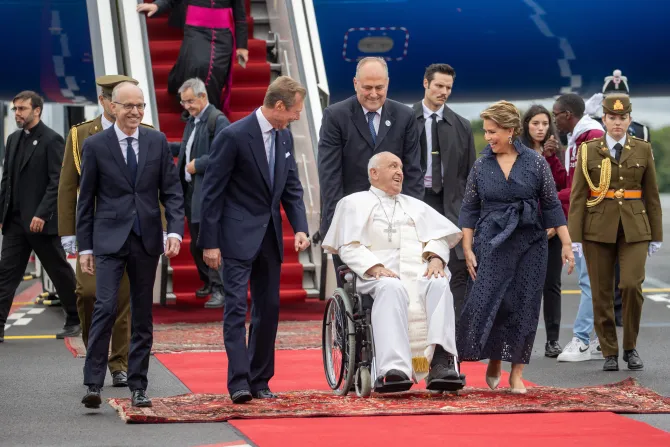 Pope Francis Luxembourg