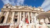 More than 400 priests, bishops, and cardinals concelebrated a Mass with Pope Francis to open the second assembly of the Synod on Synodality on Oct. 2, 2024, in St. Peter’s Square.