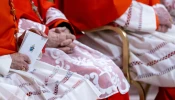 Cardinals follow the ceremony during the ordinary public consistory for the creation of new cardinals at St. Peter's Basilica, Vatican City, Dec. 7, 2024.