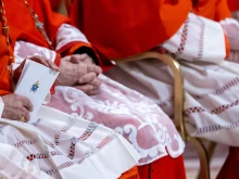 Cardinals follow the ceremony during the ordinary public consistory for the creation of new cardinals at St. Peter’s Basilica, Vatican City, Dec. 7, 2024.