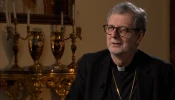 Cardinal Claudio Gugerotti, prefect of the Vatican's Dicastery for the Eastern Churches, during an interview at the Vatican on Dec. 11, 2024.