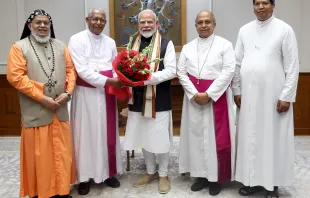 The UCF meeting with the key minister in the Hindu nationalist BJP-led government came a week after the entire leadership of CBCI led by president Archbishop Andrews Thazhath and secretary general Archbishop Anil Couto of Delhi met with Prime Minister Narendra Modi on July 12, 2024, about the ongoing atrocities against Christians in the country. Credit: CBCI