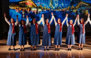 The Daughters of St. Paul during their annual Christmas concert. Credit: Courtesy of The Daughters of St. Paul