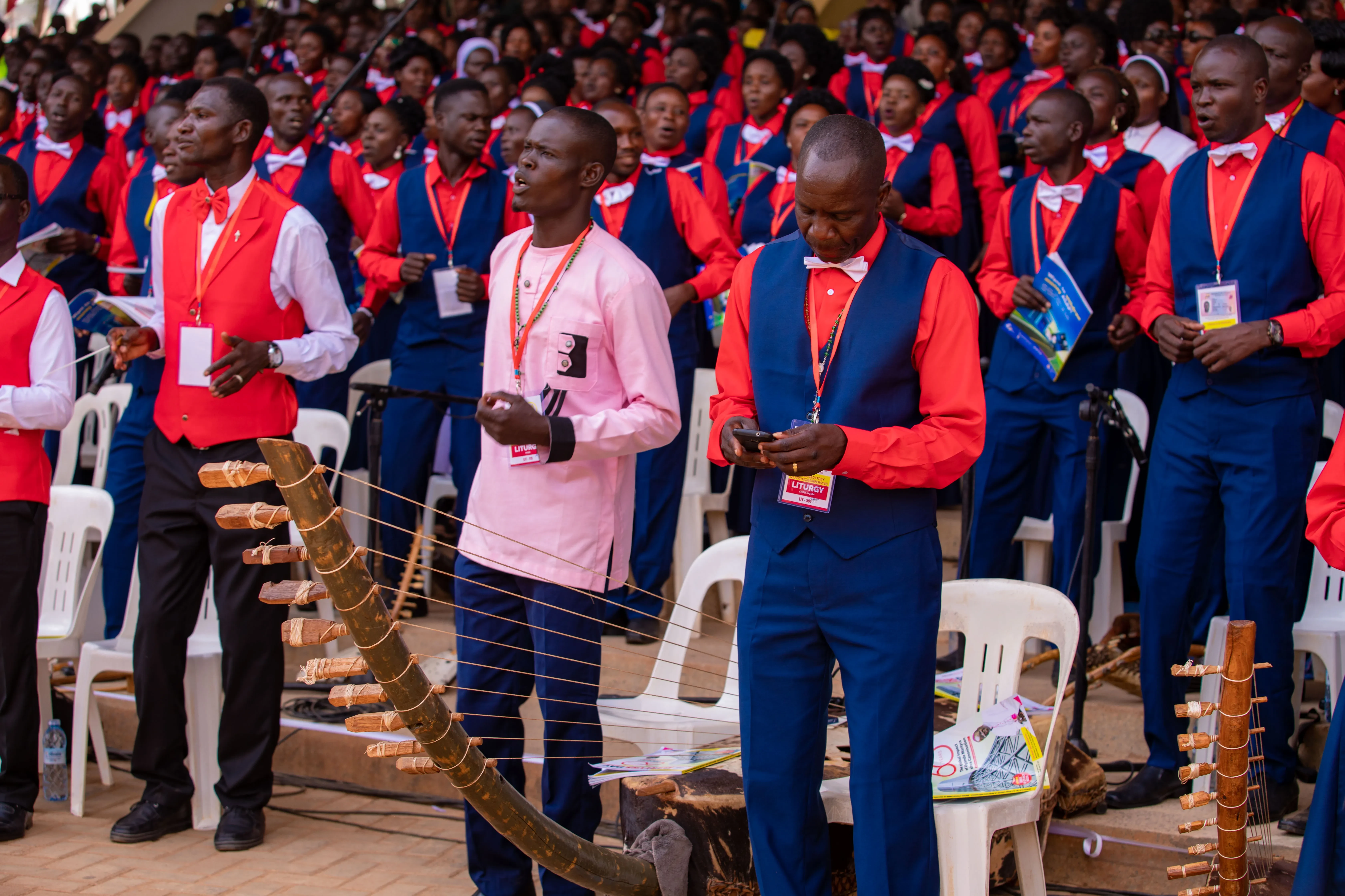 Believers gather at the Namugongo Shrine for the Martyrs’ Day Pilgrimage on June 3, 2024, in Uganda. The Catholic population in Africa surpassed 272.4 million people in 2022 after seeing a rise of more than 7.3 million people — the largest increase of any continent, according to Vatican statistics released in October 2024.?w=200&h=150