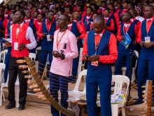 Believers gather at the Namugongo Shrine for the Martyrs’ Day Pilgrimage on June 3, 2024, in Uganda. The Catholic population in Africa surpassed 272.4 million people in 2022 after seeing a rise of more than 7.3 million people — the largest increase of any continent, according to Vatican statistics released in October 2024.