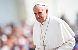 Pope Francis, pictured on April 17, 2013. Mazur/catholicnews.org.uk.